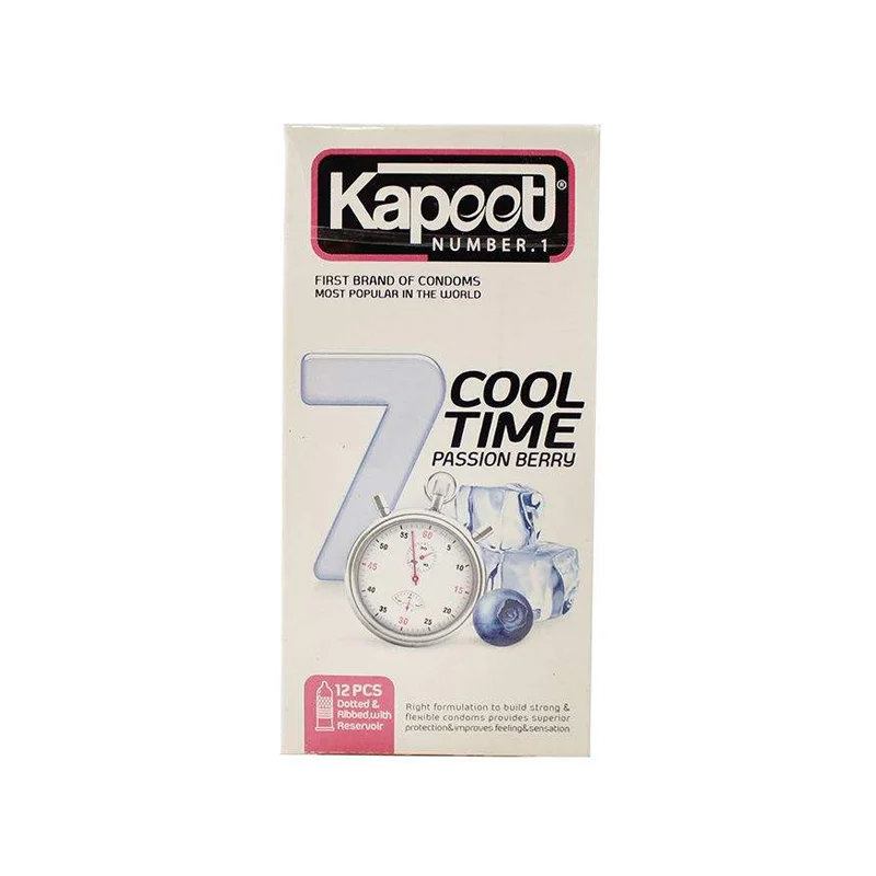 کاندوم کاپوت مدل 7 Cool Time بسته 12 عددی