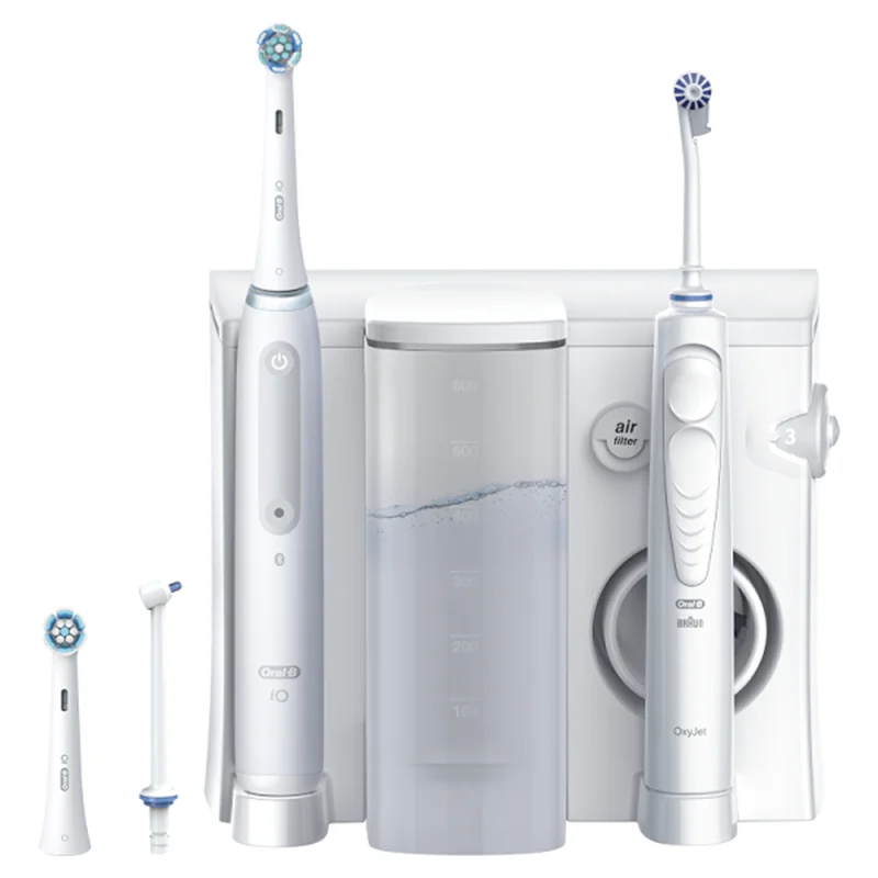 مسواک برقی اورال-بی سری 4 مدل IO4+Oxyjet Dental Center